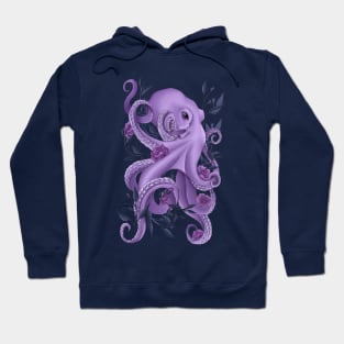 Floral Octopus Hoodie